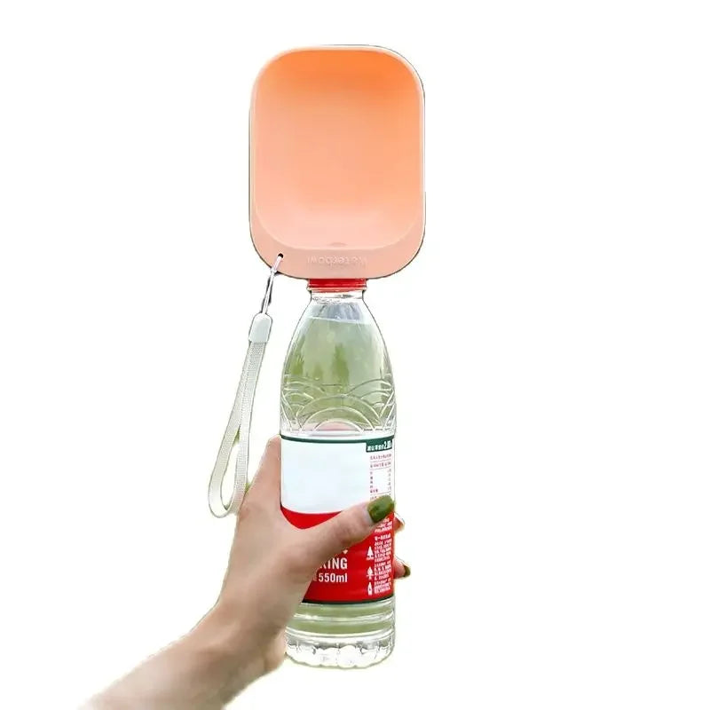 Dog Travel Water Bottle Portable Pet Drinking Feeder for Puppy Cat Outdoor Water Container Storage Pet Supplies Dog Bowls